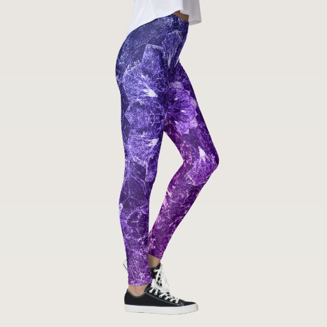 Leggings Méditation & Yoga mandala, Art du bien-être (mode) (Droite)