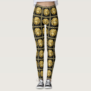 Leggings Méduse dorée enchaînée