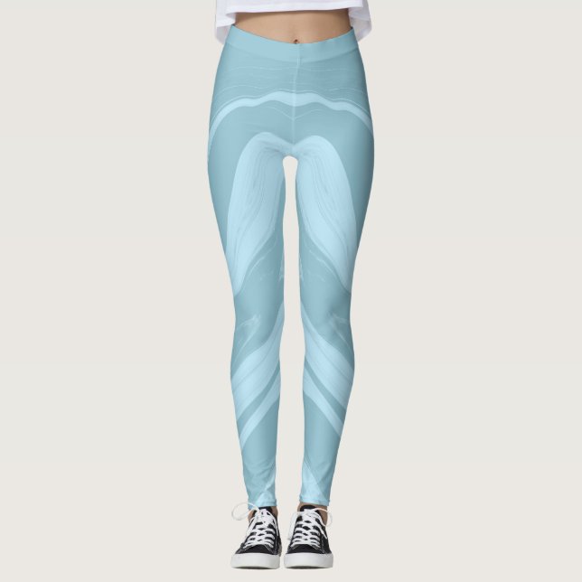 Leggings Meilleures légendes d'aquarelle pour égayer votre  (Devant)