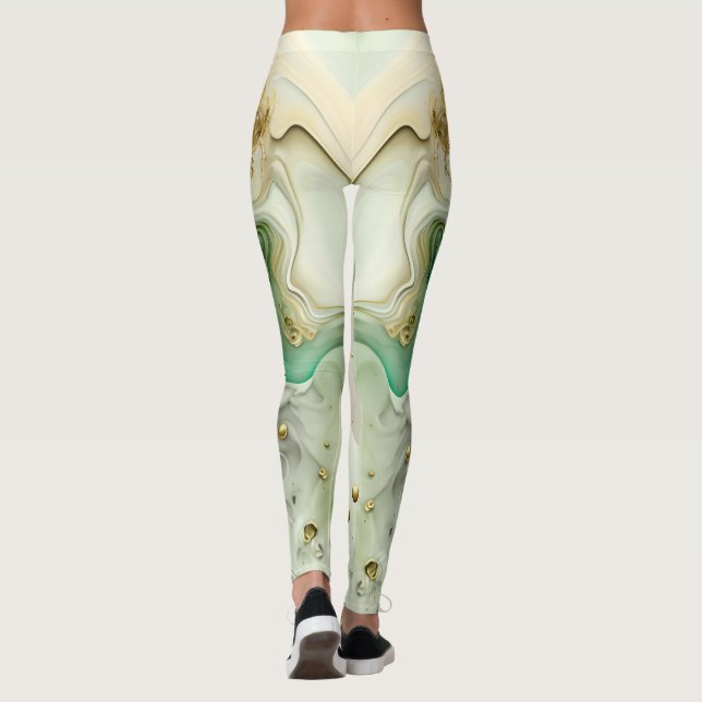 Leggings Meilleures légendes d'aquarelle pour les regards c (Dos)