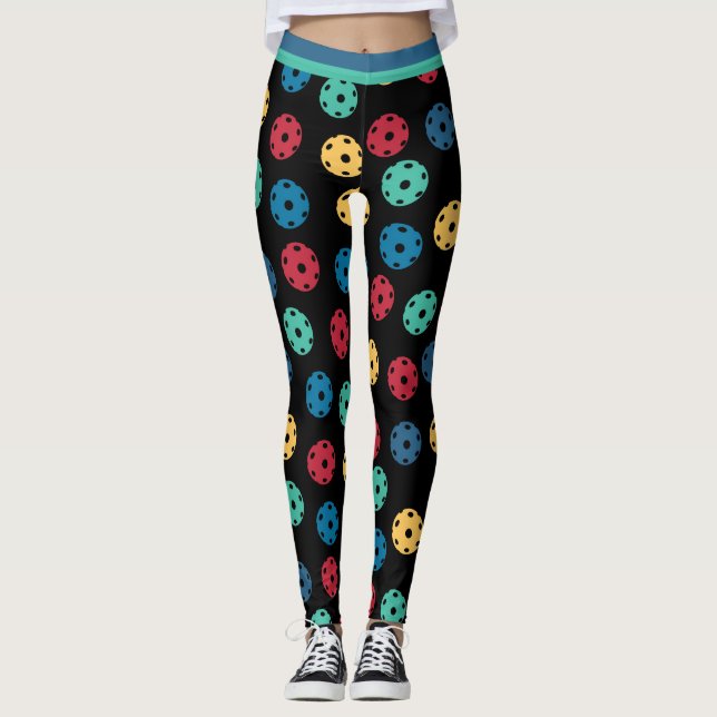 Leggings Mélange de boulettes 3 (petite taille de carreaux) (Devant)