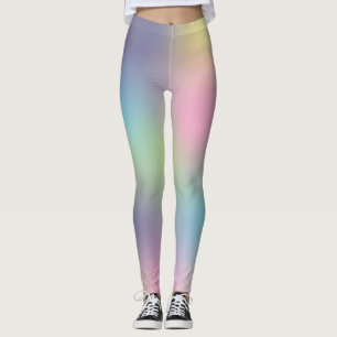 Leggings Mélange de dégradés colorés Unicorn 1 amusant
