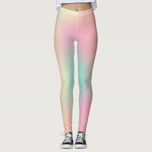 Leggings Mélange de dégradés colorés Unicorn 2 amusant