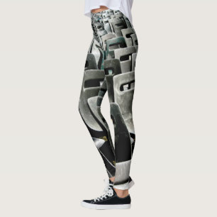 Leggings Mer de cheveux gris