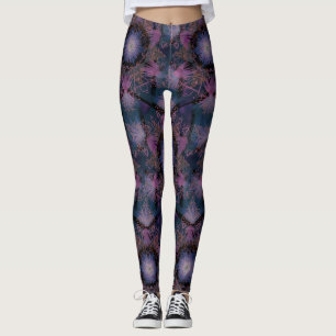 Leggings Merkabah Mandala Motif