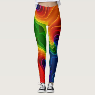 LEGGINGS MERRY CHRISTMAS RAINBOW