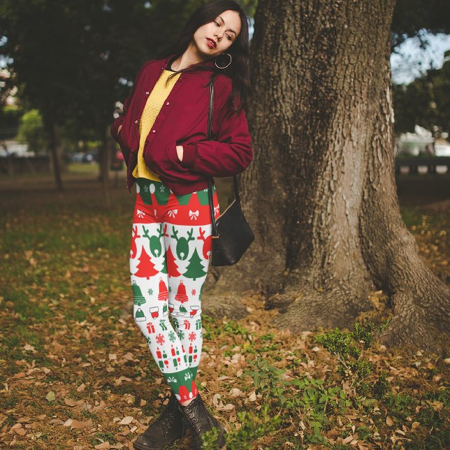 Leggings Merry Deer (Créateur téléchargé)