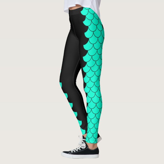 Leggings Métamorphose de sirène (Gauche)