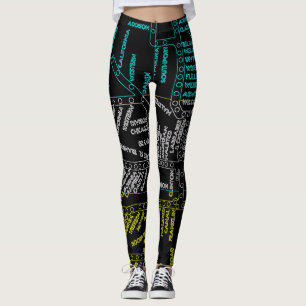 Leggings Métro de Chicago Carte du système Vintage Route NE