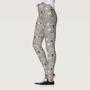 Leggings Mickey Mouse Sushi Icon Motif
