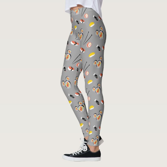 Leggings Mickey Mouse Sushi Icon Motif (Gauche)