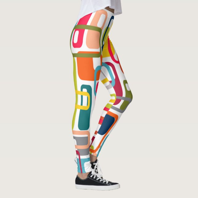 Leggings Midcentury Modern Rectangles (Droite)