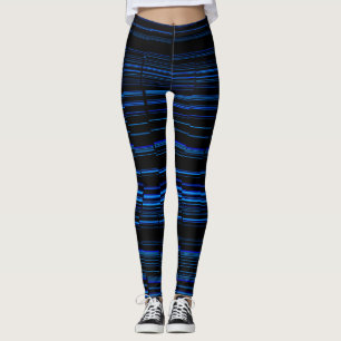 Leggings Midnight Blue Unique Moderne Motif Cool