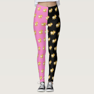 Leggings mignon chien animal de compagnie mais coeur amour 