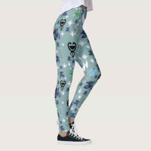 Leggings Mikitiez serpent serpent magie sorcière
