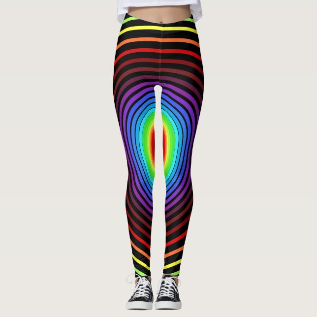Leggings Mirage arc-en-ciel - Choisissez vos couleurs - (Devant)