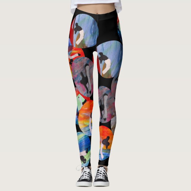 Leggings mixed martial art Brésil de forme physique de (Devant)