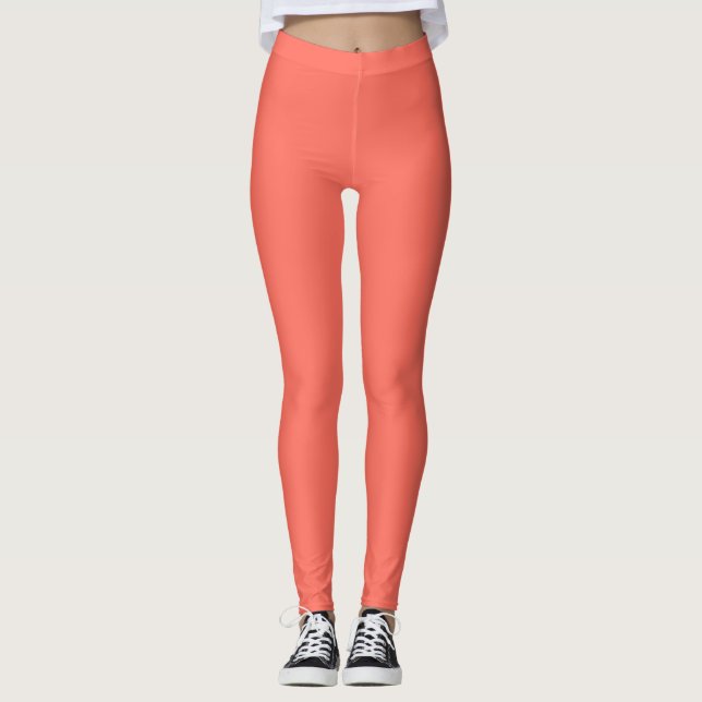 Leggings Mode 2019, printemps-été tendance 2019-PANTONE 16 (Devant)