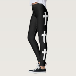 Leggings Mode croix de goth