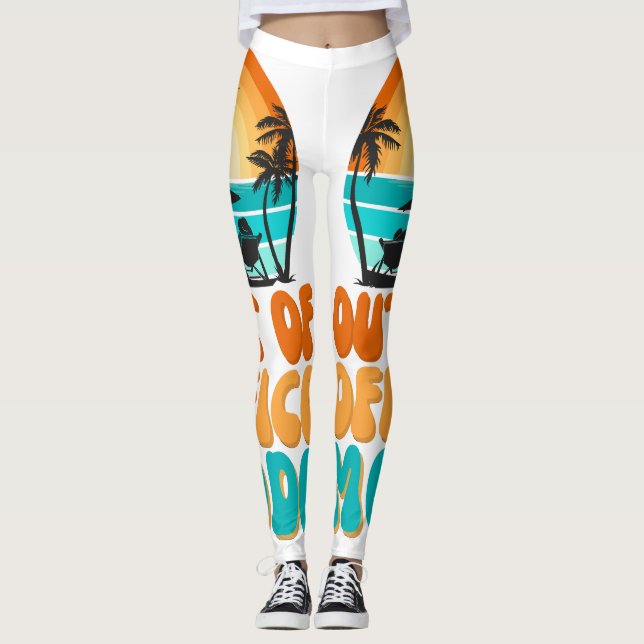 Leggings Mode En Dehors Du Bureau (Devant)