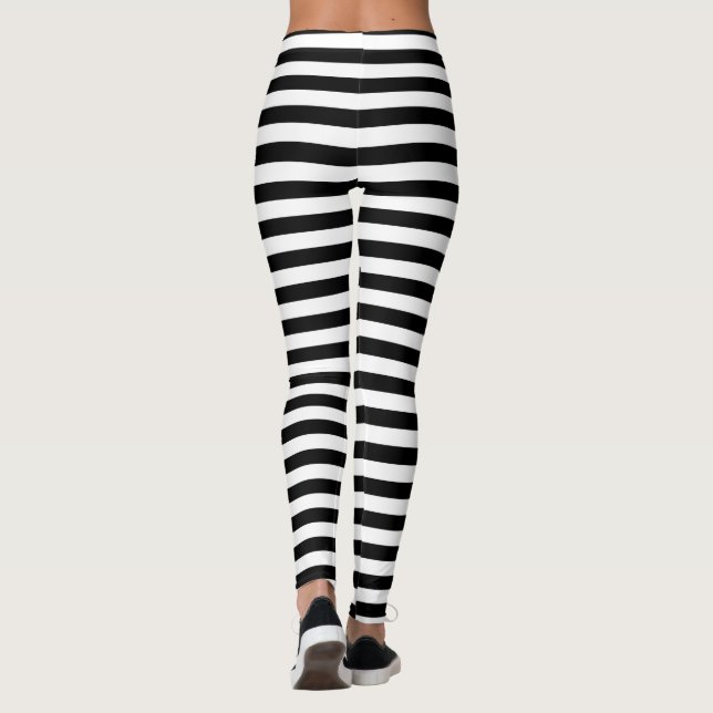 Leggings Mode sans nuances de gris (Dos)