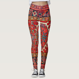 Leggings Modèle de tapis persan traditionnel