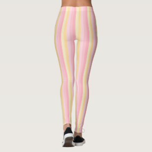 Leggings Modèle Élégant rose moderne jaune blanc