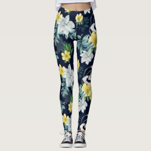 Leggings Modèle floral