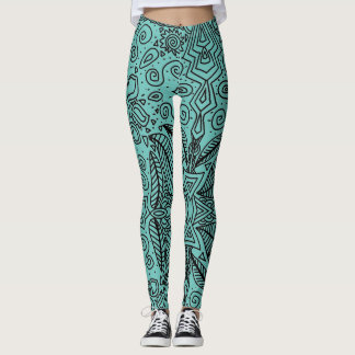 Leggings Modèle floral