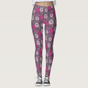 Leggings Modèle floral de printemps unique