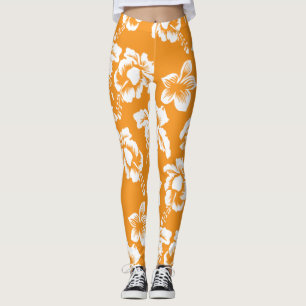 Leggings Modèle floral hawaïen