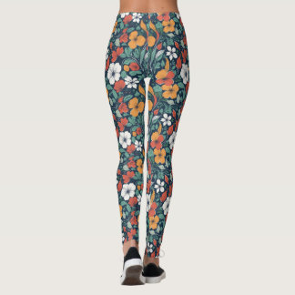 Leggings Modèle floral simple