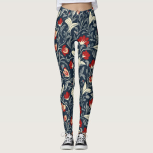 Leggings Modèle Floral William Morris