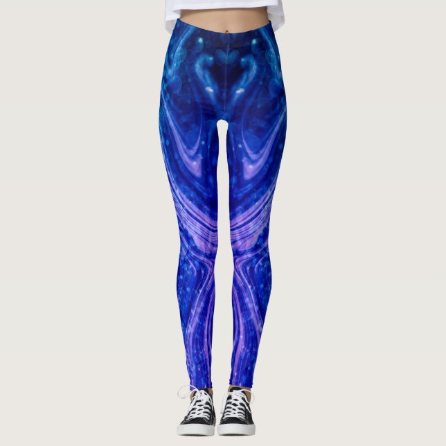 Leggings Modèle Floral William Morris de marque personnalis (Devant)
