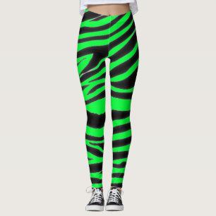 LEGGINGS MODÈLE NOIR ZEBRA