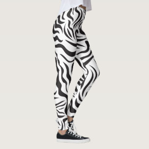 Leggings Modèle Zèbre