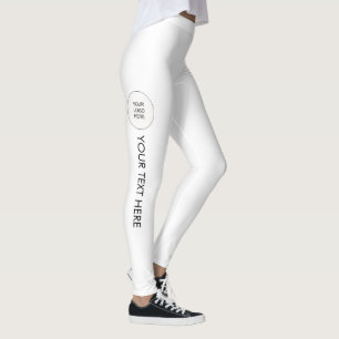 Leggings Modèles modernes Ajouter votre nom Texte