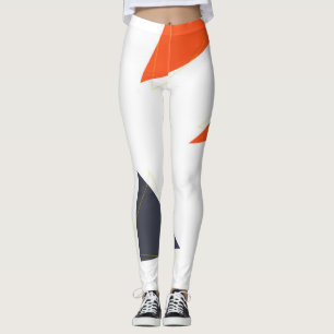 Leggings Modern, simple, playful triangle geometric pattern