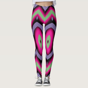 Leggings Moderne multicolore tendance "Ratti_Creative_Arts"