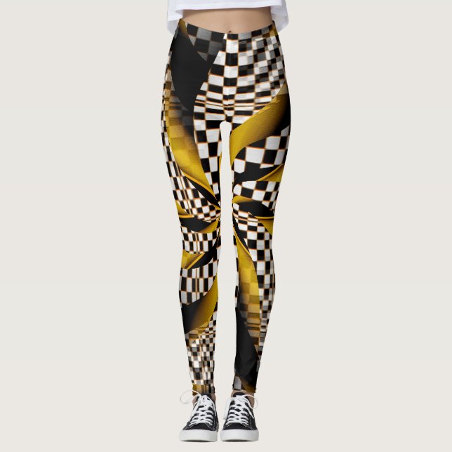 Leggings Moments gagnants d'or... (Devant)