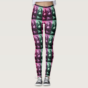 Leggings Mona Lisa Rose vert violet