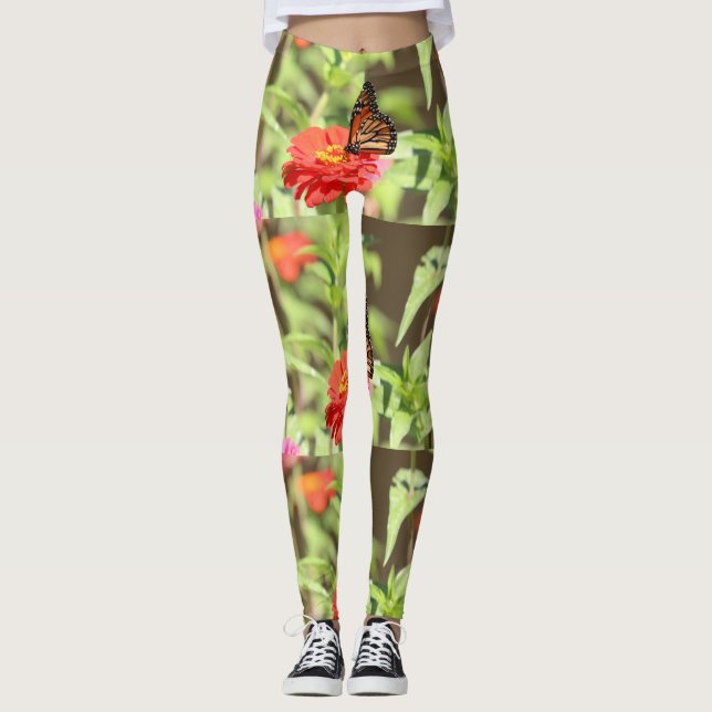 Leggings Monarque d'octobre (Devant)