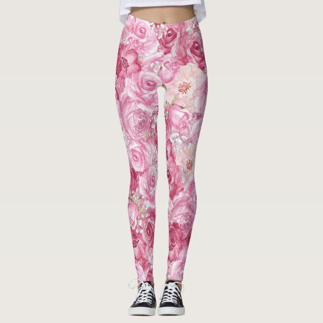 Leggings Monde des Roses (Devant)