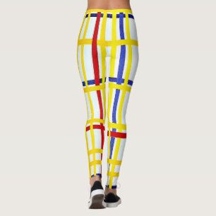 Leggings Mondrian - New York City I, art abstrait