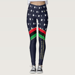Leggings Monogramme 4 juillet Jour de l'indépendance