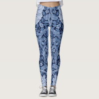 Monotone bleu Pimpernel, William Morris