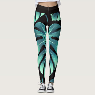 Leggings Monstera mystérieux