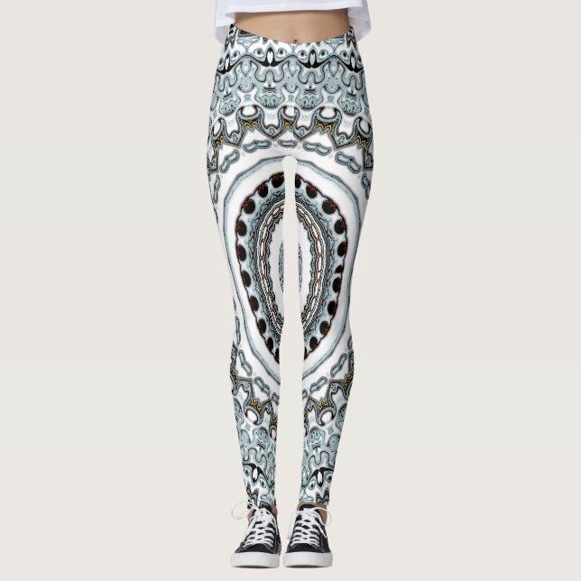 Leggings Monstres Mandala 2 (Devant)
