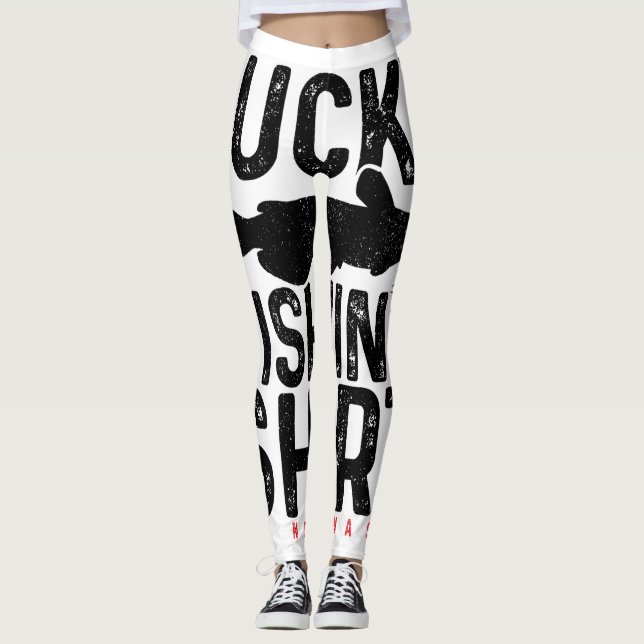 Leggings Moo-ve over pour le plaisir festif! Notre Hallo 'V (Devant)
