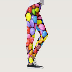 Leggings Morceaux de bonbons colorés